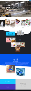 نمونه کار سایت نایلون و سلفون